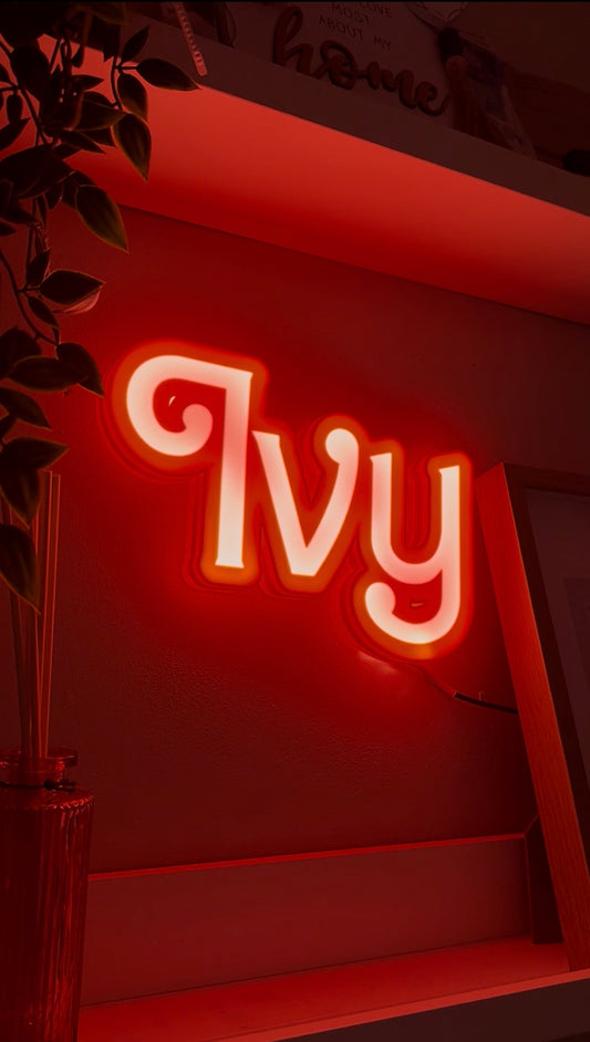 Barbie style name sign 10” wide