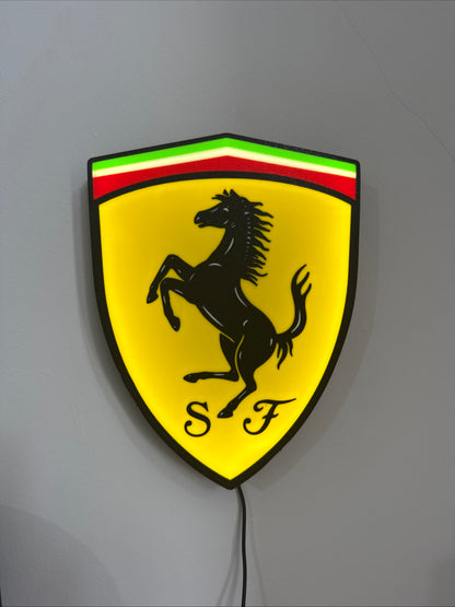 Ferrari led lightbox 10”