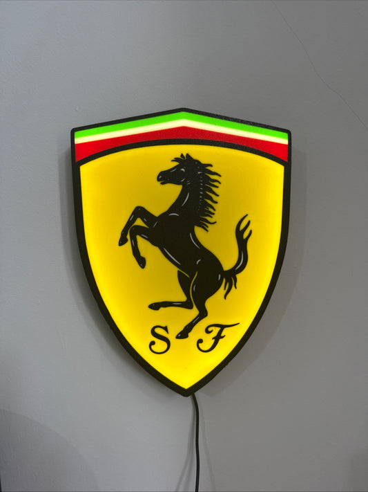 Ferrari led lightbox 10”