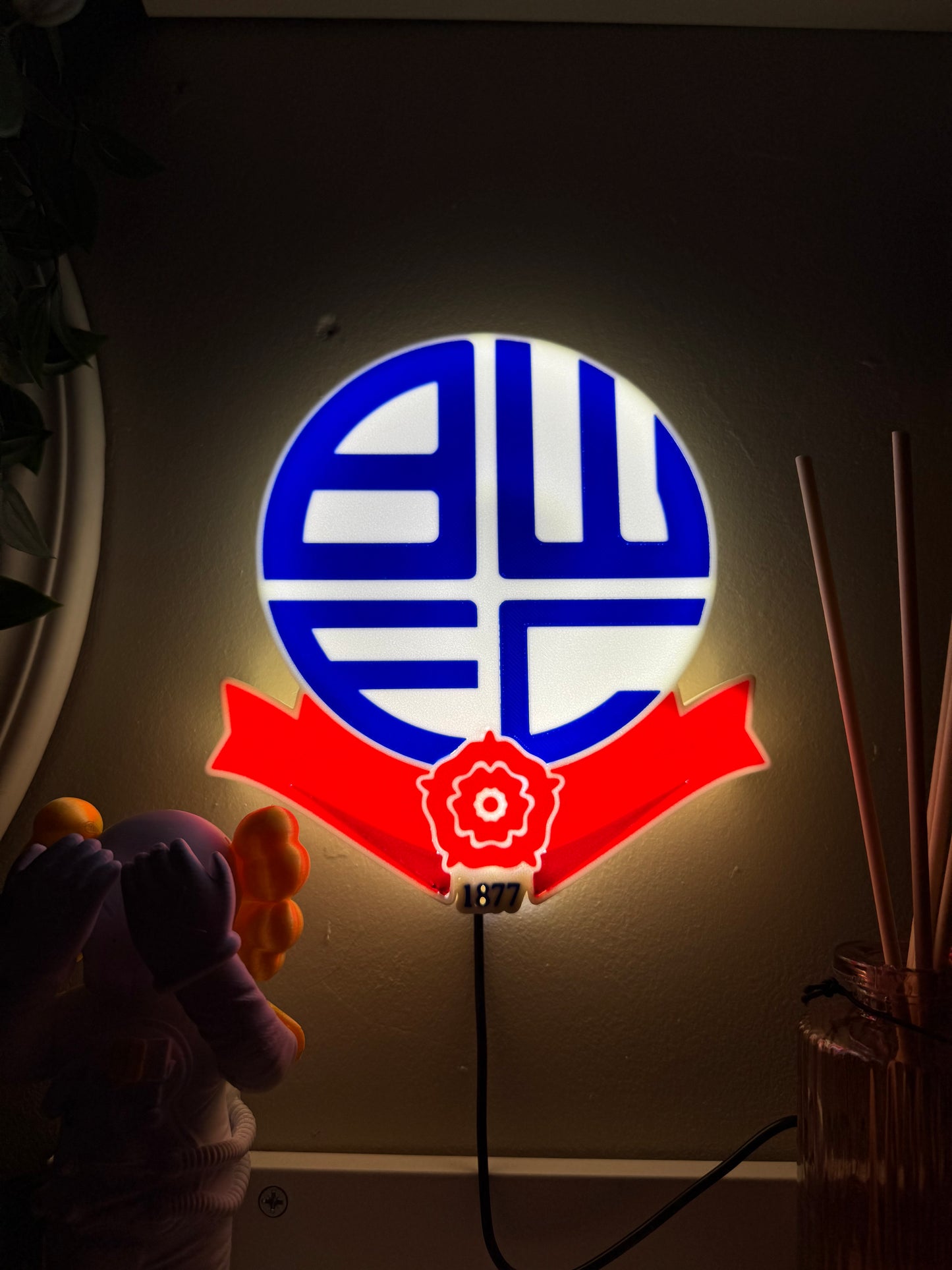 Bolton wanderers FC 7” Lightbox