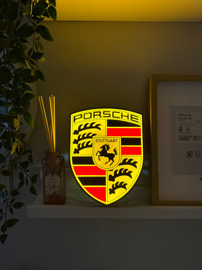 Porsche lightbox 10”
