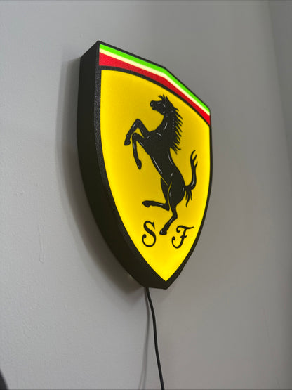 Ferrari led lightbox 10”