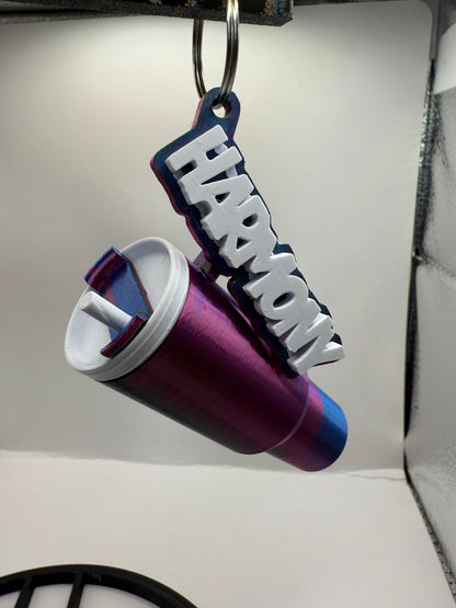 3d custom name tag keychain suitcase tag