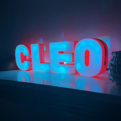 Custom 3D LED Name signs
