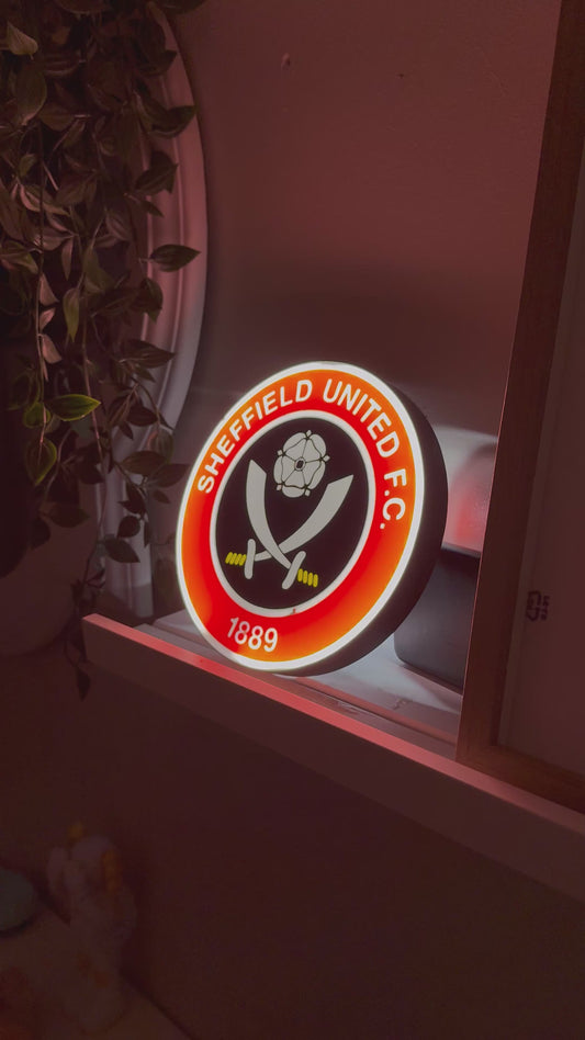 Sheffield united F.C Lightbox 7”