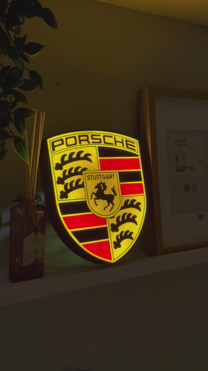 Porsche lightbox 10”