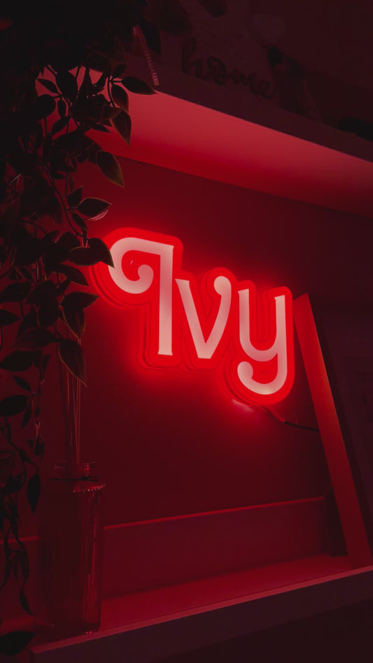 Barbie style name sign 10” wide