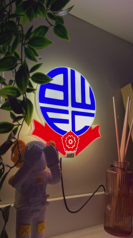 Bolton wanderers FC 7” Lightbox